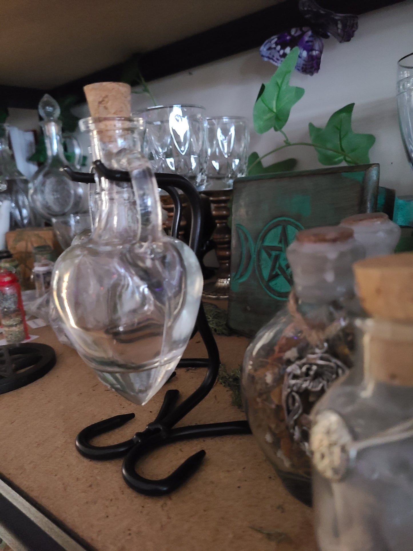 Amphora Spell Bottle with Stand