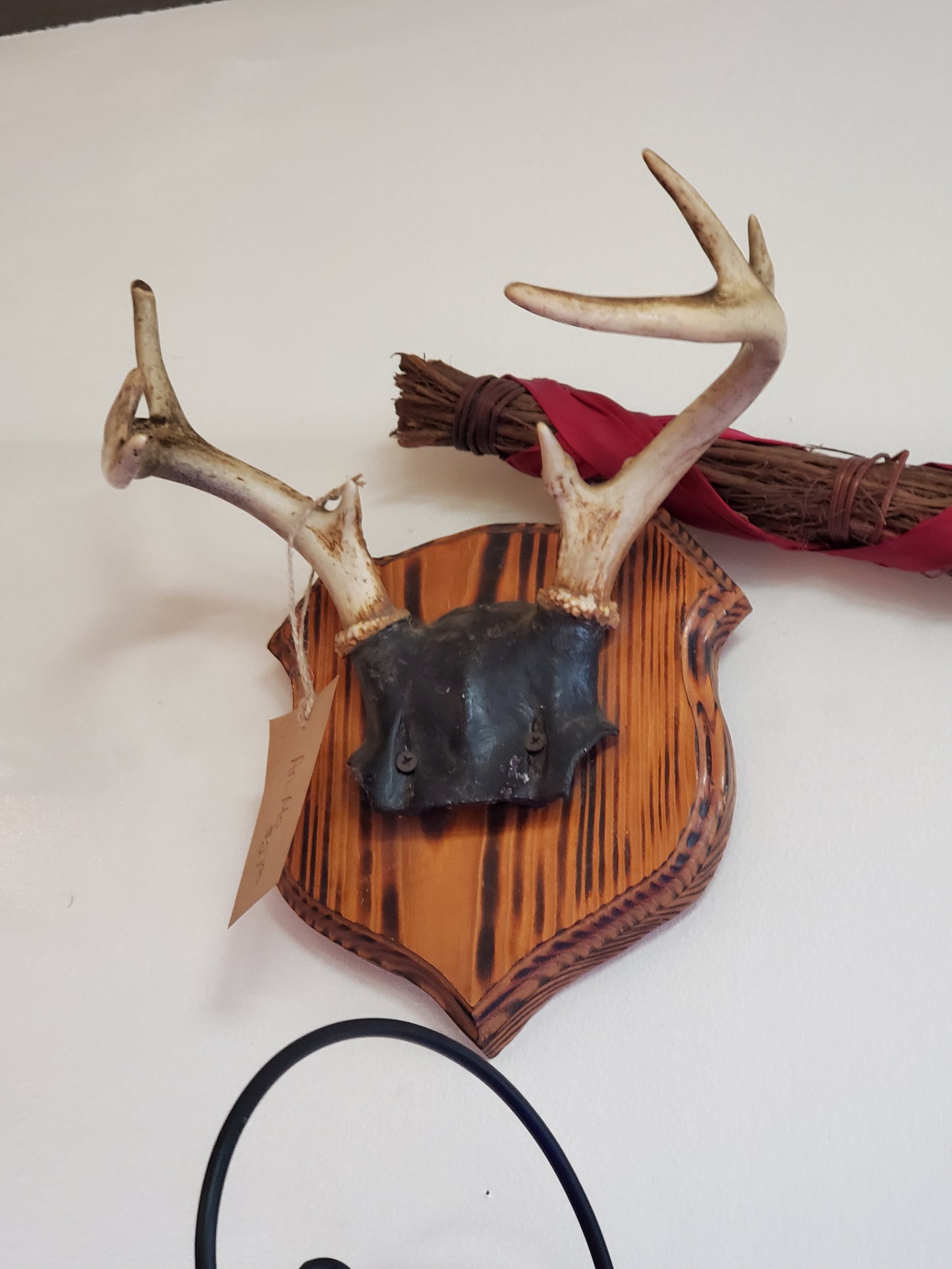 Boho Wall Art Antlers - Mounted