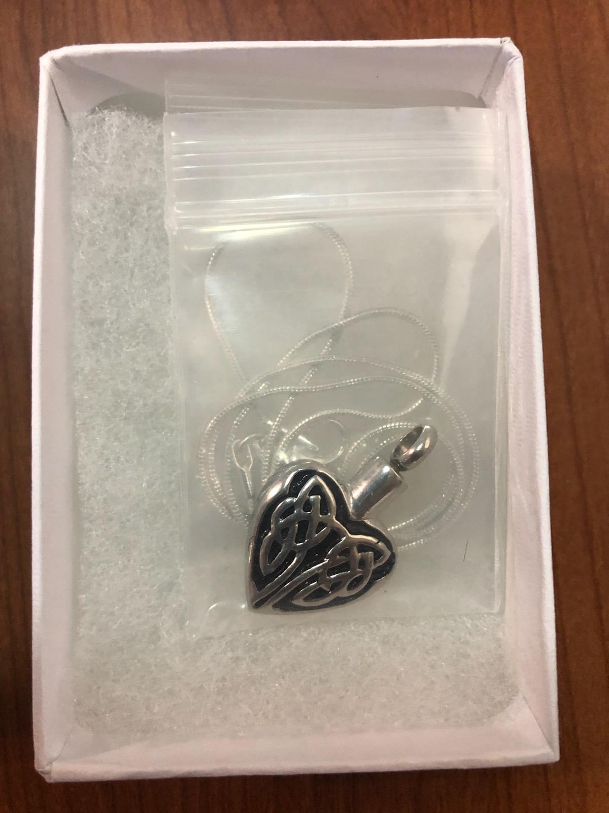 CELTIC HEART LOVE VIAL - Tree Of Life Shoppe