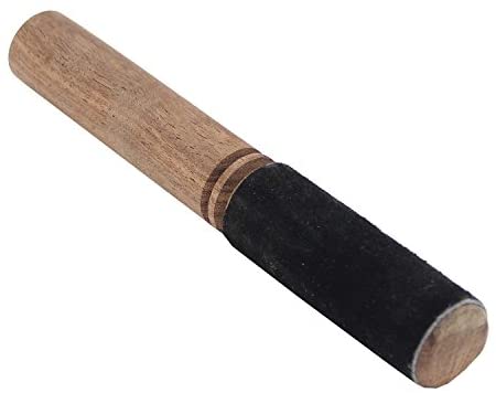 Wooden Singing Bowl Mallet with / and with out Suede - Tree Of Life Shoppe