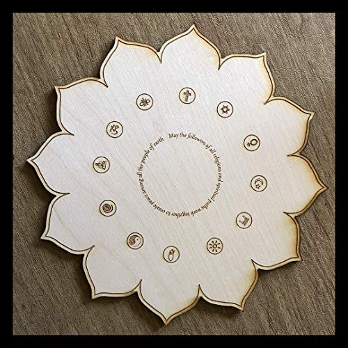 Reiki World Peace Crystal Grid / Altar Tile - Tree Of Life Shoppe