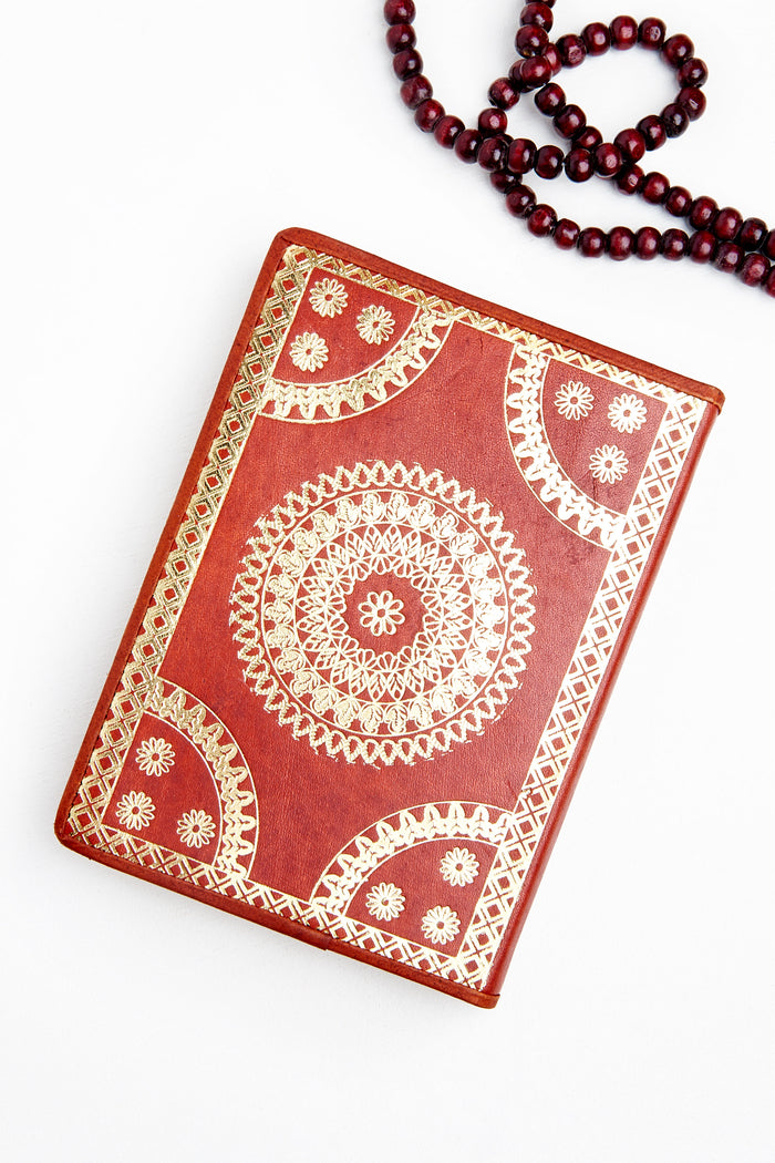 Meditation Journal with Mala Beads Gift Set