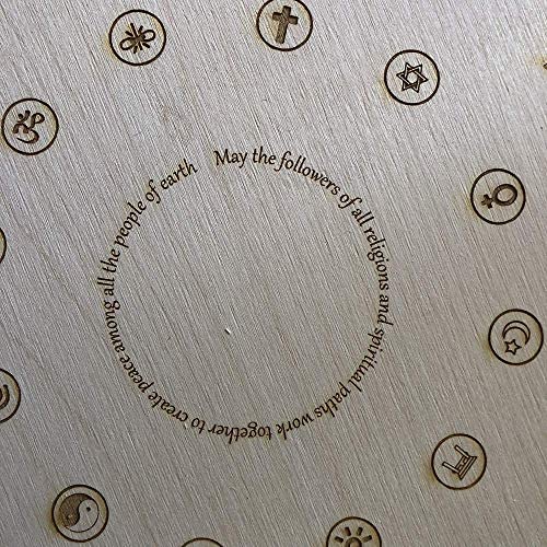 Reiki World Peace Crystal Grid / Altar Tile - Tree Of Life Shoppe