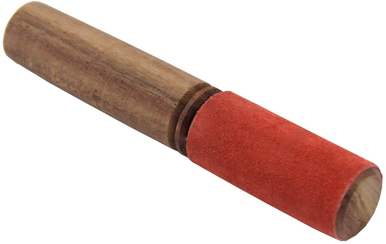 Wooden Singing Bowl Mallet with / and with out Suede - Tree Of Life Shoppe