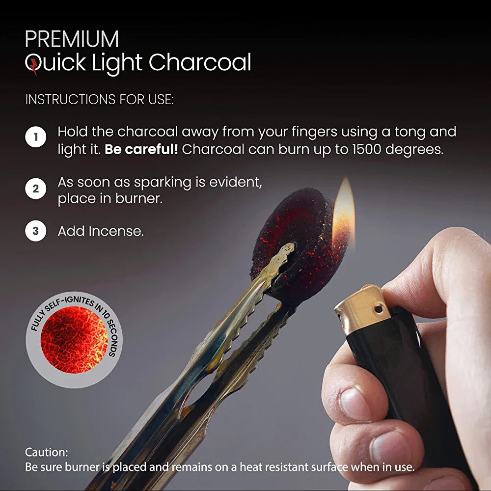 Charcoal Tablets for Incense Tree Of Life Shoppe