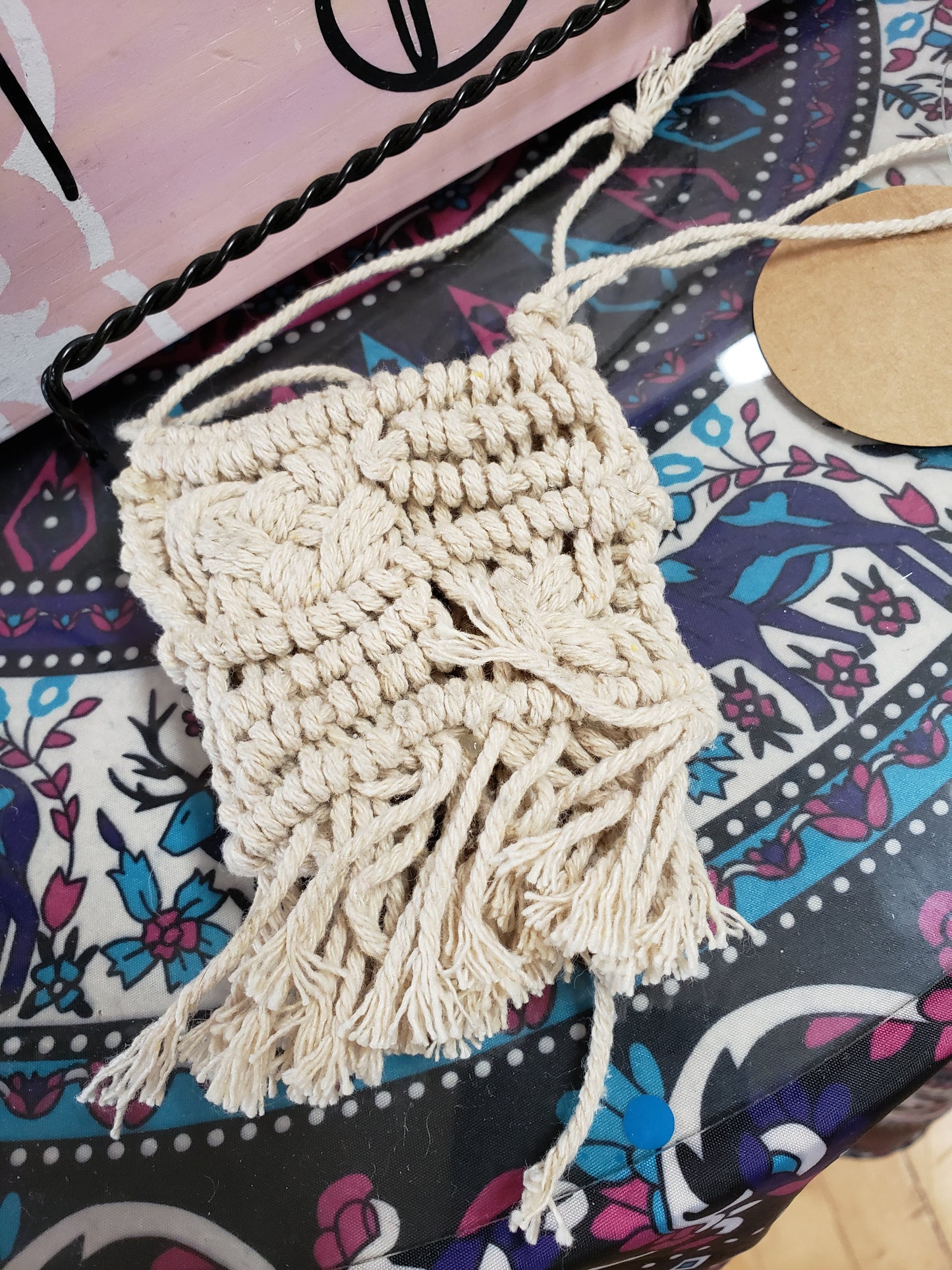 Macrame Bag 3' by 4' - Tree Of Life Shoppe