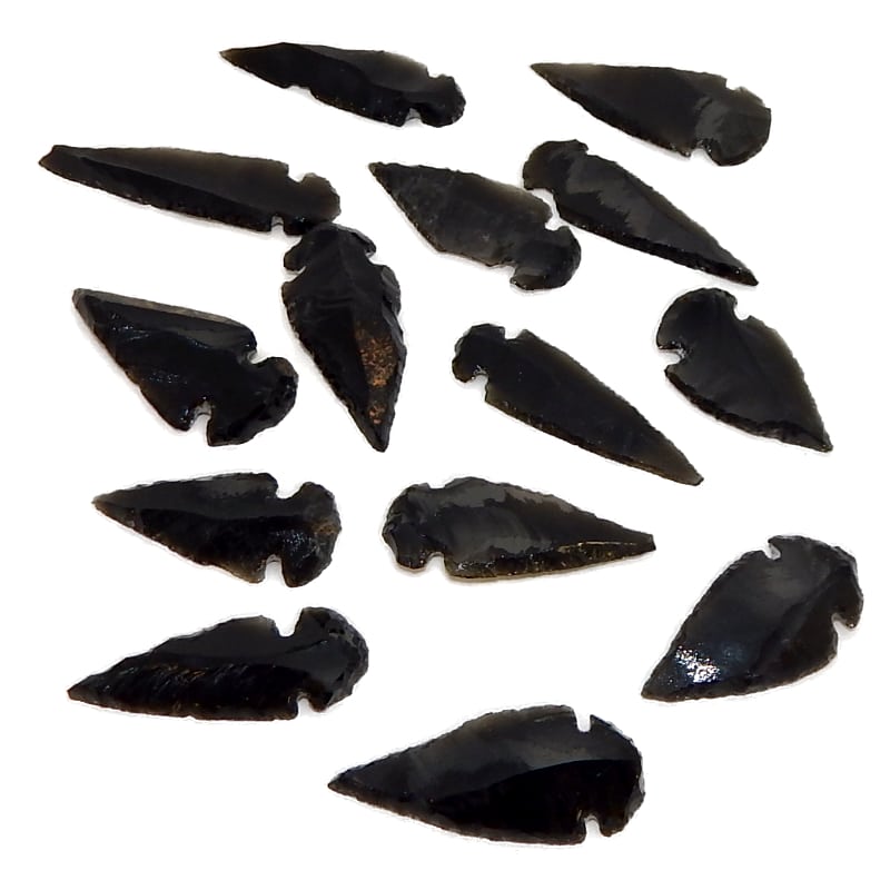 Obsidian Arrowheads