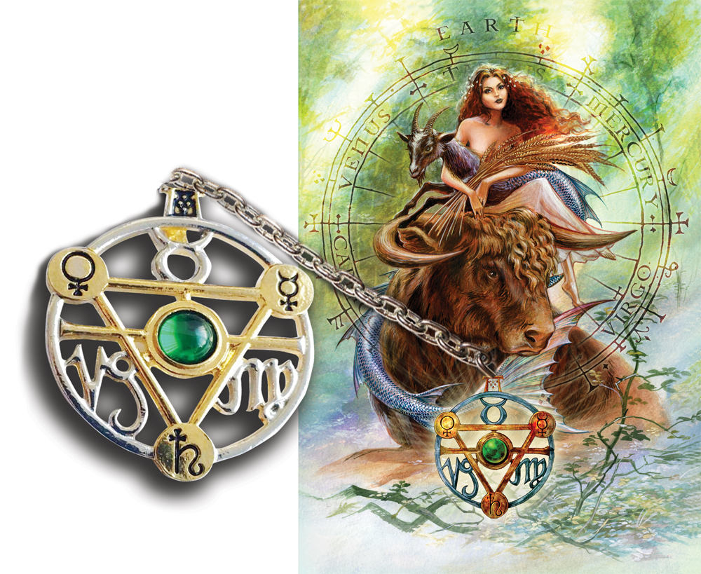 Elemental Earth Talisman and Card - Tree Of Life Shoppe