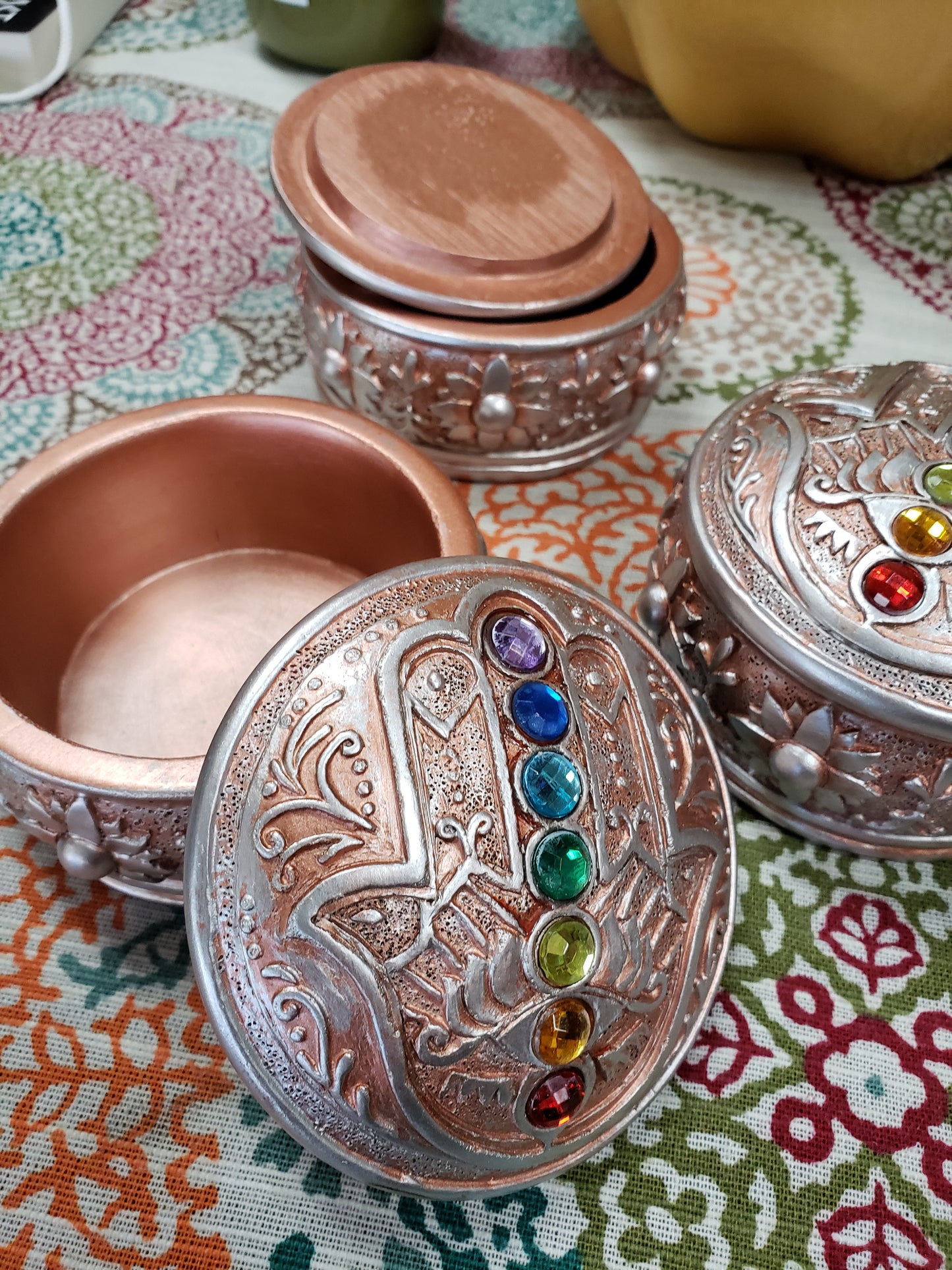 Hamsa Chakra Trinket Box - Tree Of Life Shoppe