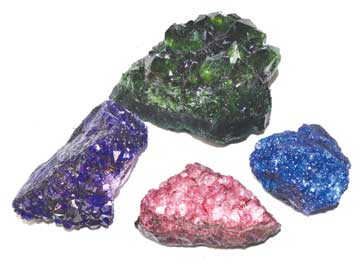 Dyed Amethyst Druse - Specimens