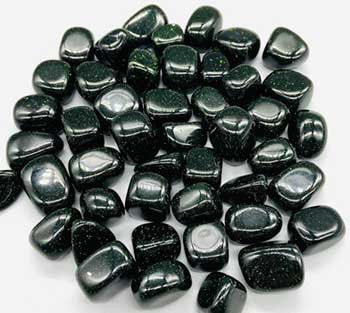 Goldstone, Green - Tumbled