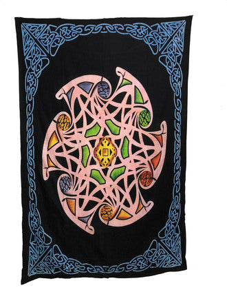 Indian Cotton Tapestry Earth (135 x 220 cm) - Tree Of Life Shoppe