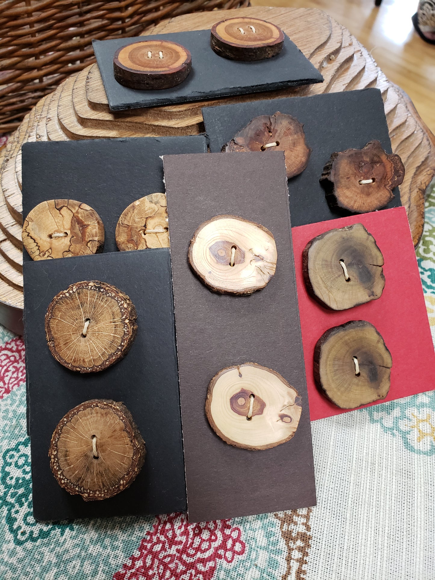 Beautiful Handcrafted Button Sets - Tree Of Life Shoppe