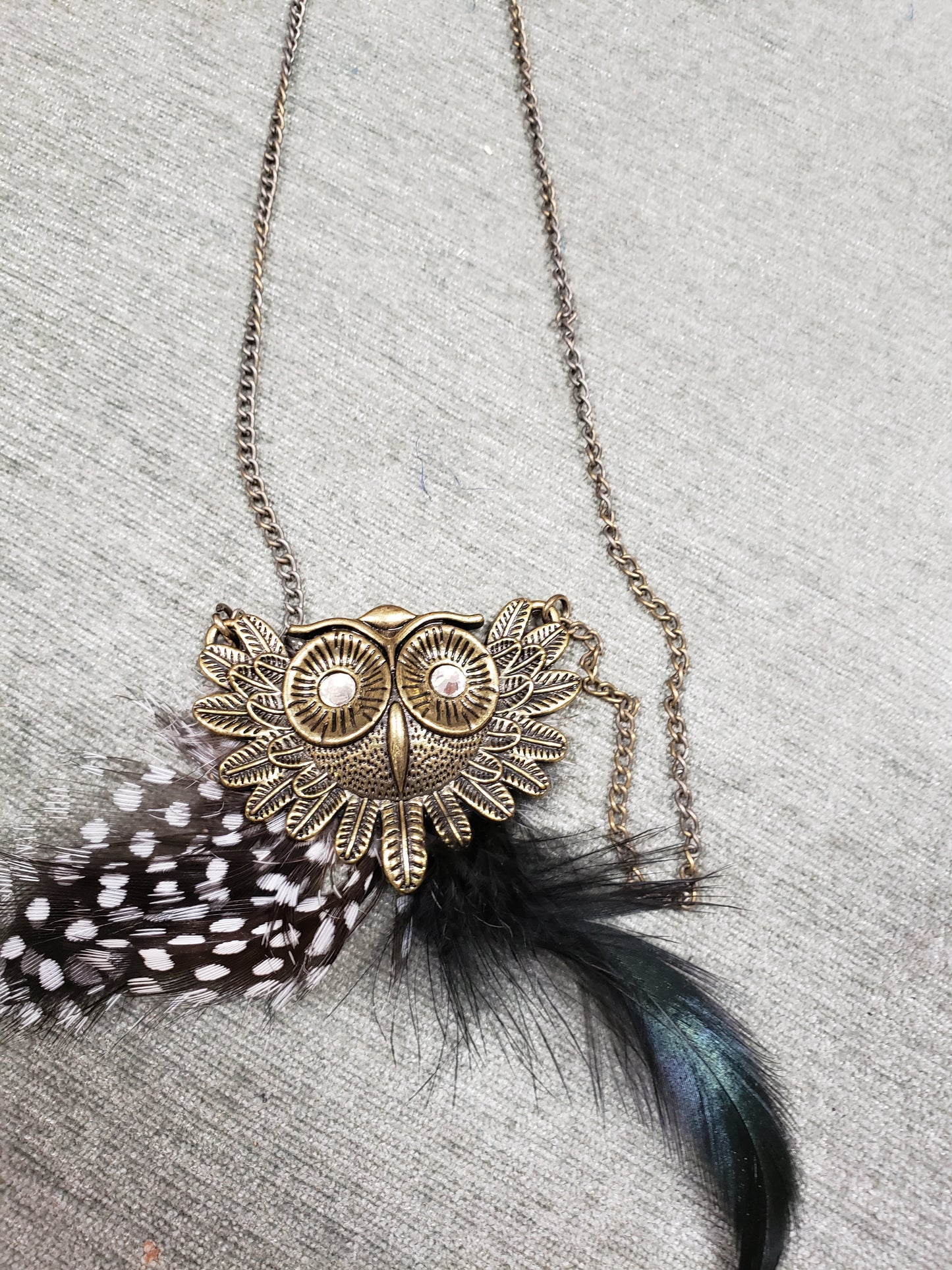 Boho Vintage Style Owl Necklace - Various - Tree Of Life Shoppe