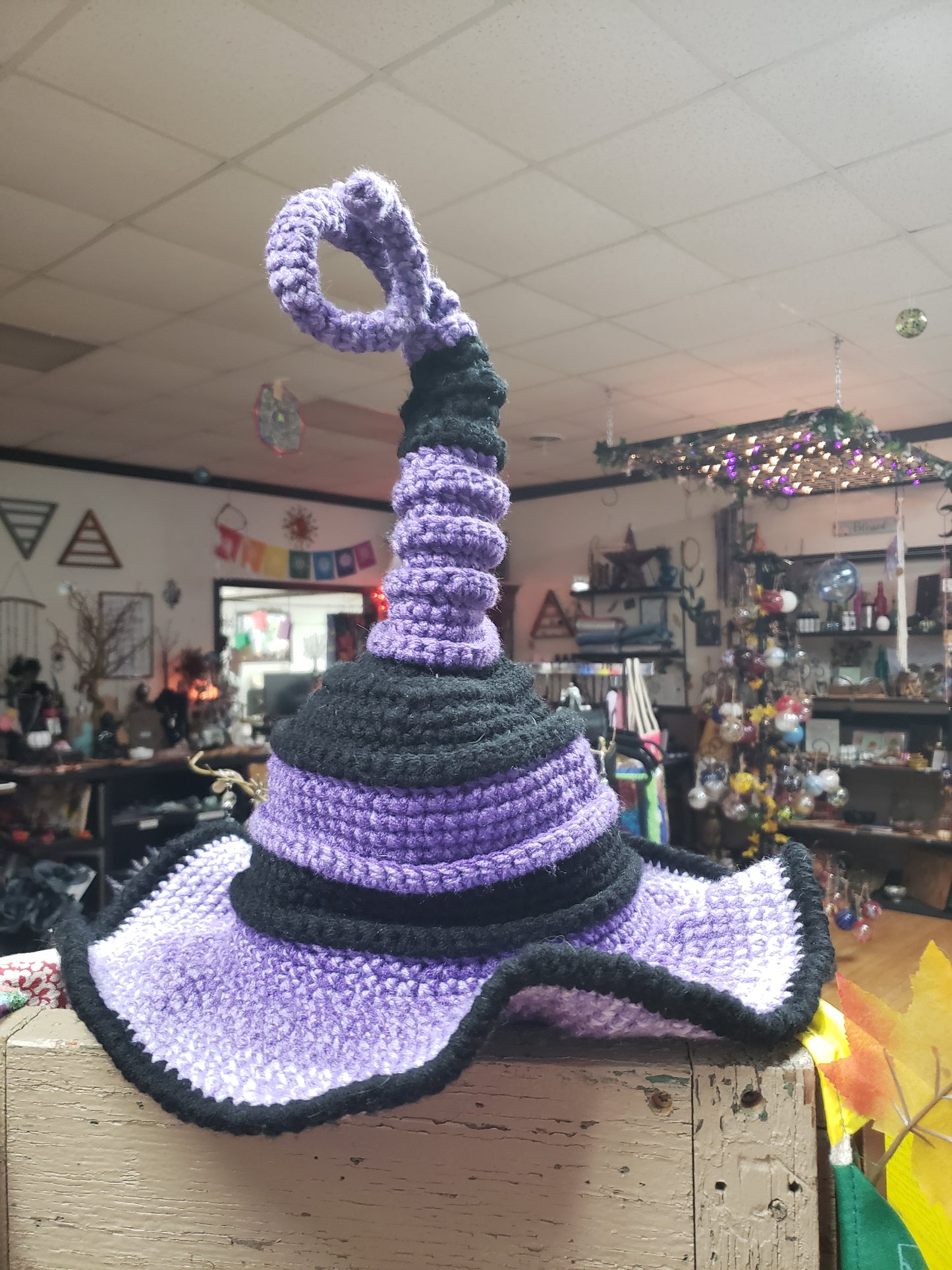 Crocheted Witch Hats - Tree Of Life Shoppe