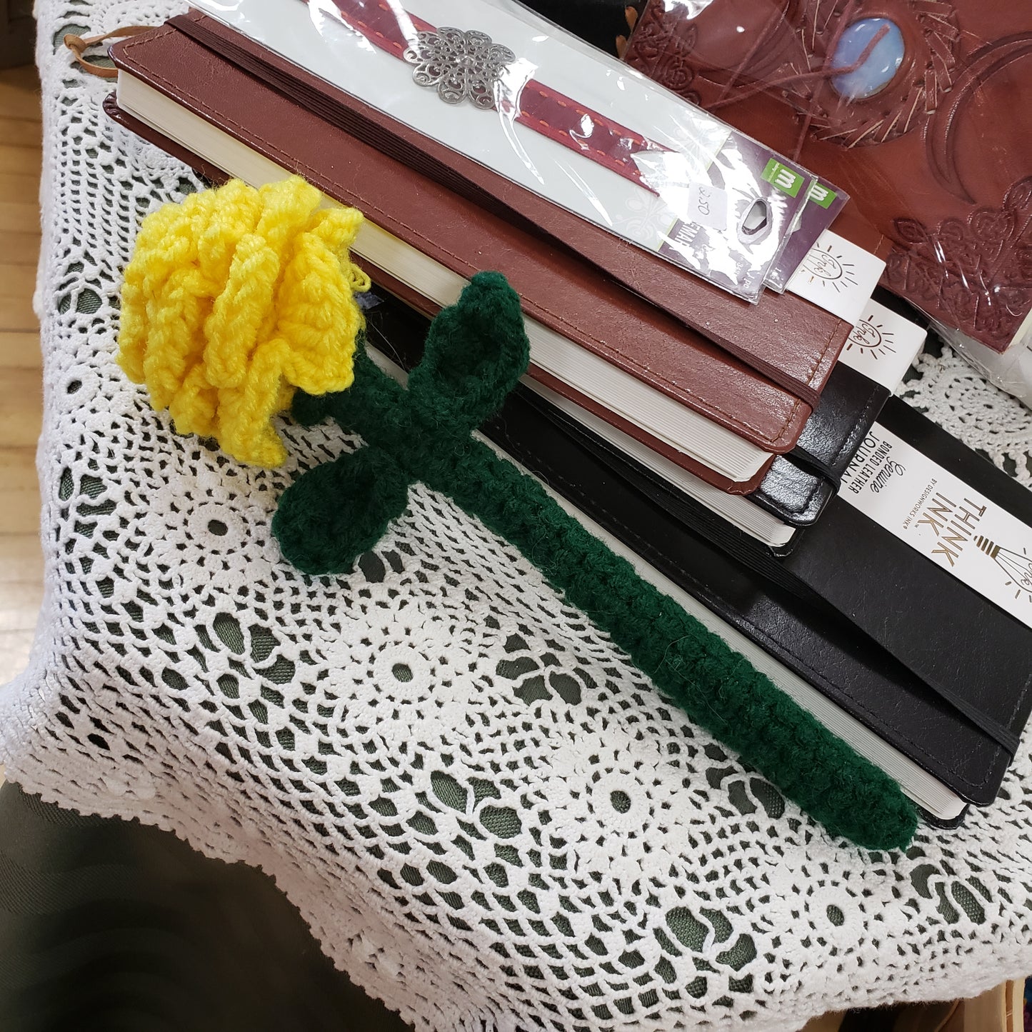 Hand Crafted Crochet Roses and Pen Roses - Made Locally - Tree Of Life Shoppe