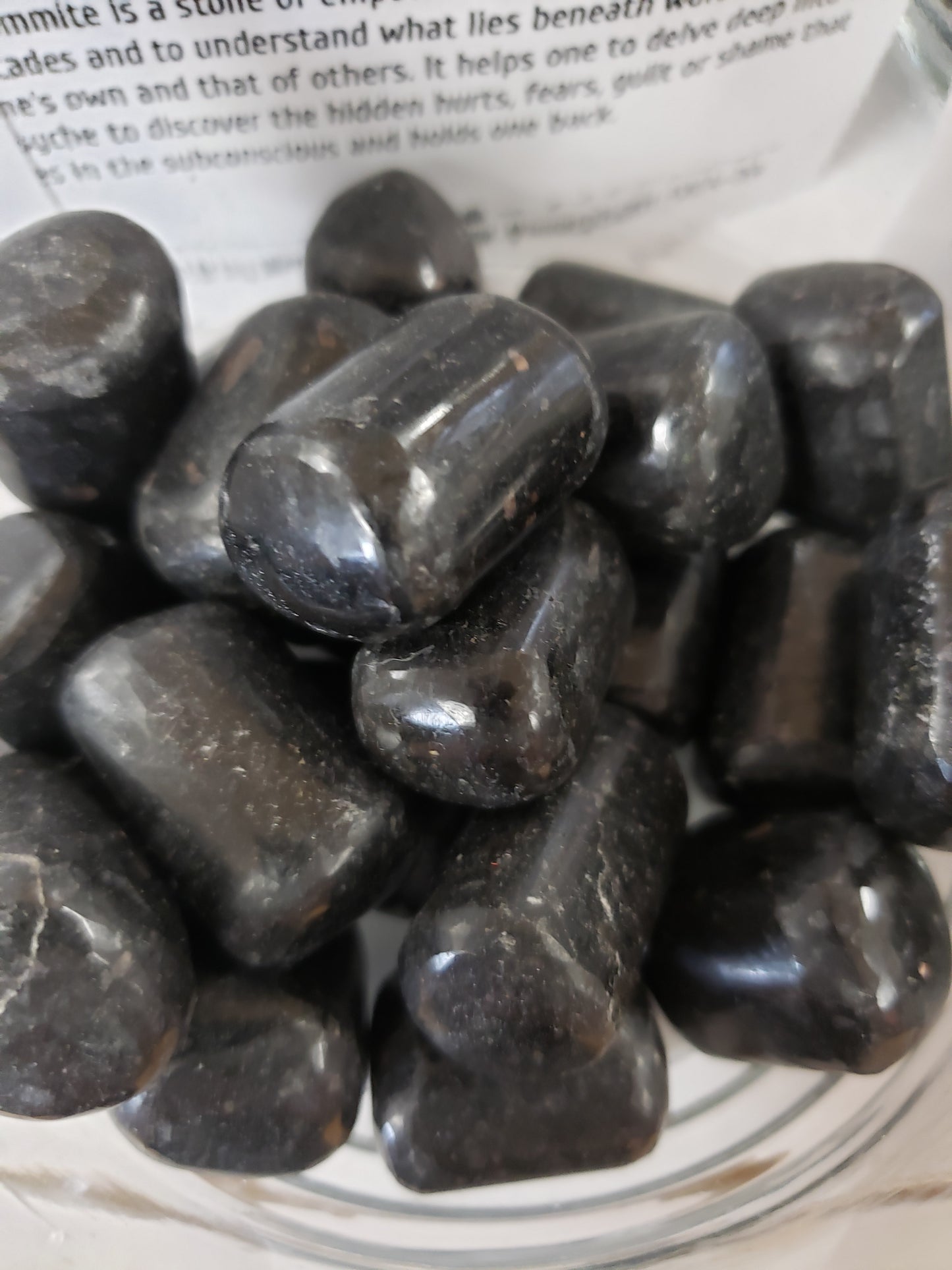 Nuummite (Coppernite) - Tumbled - Tree Of Life Shoppe