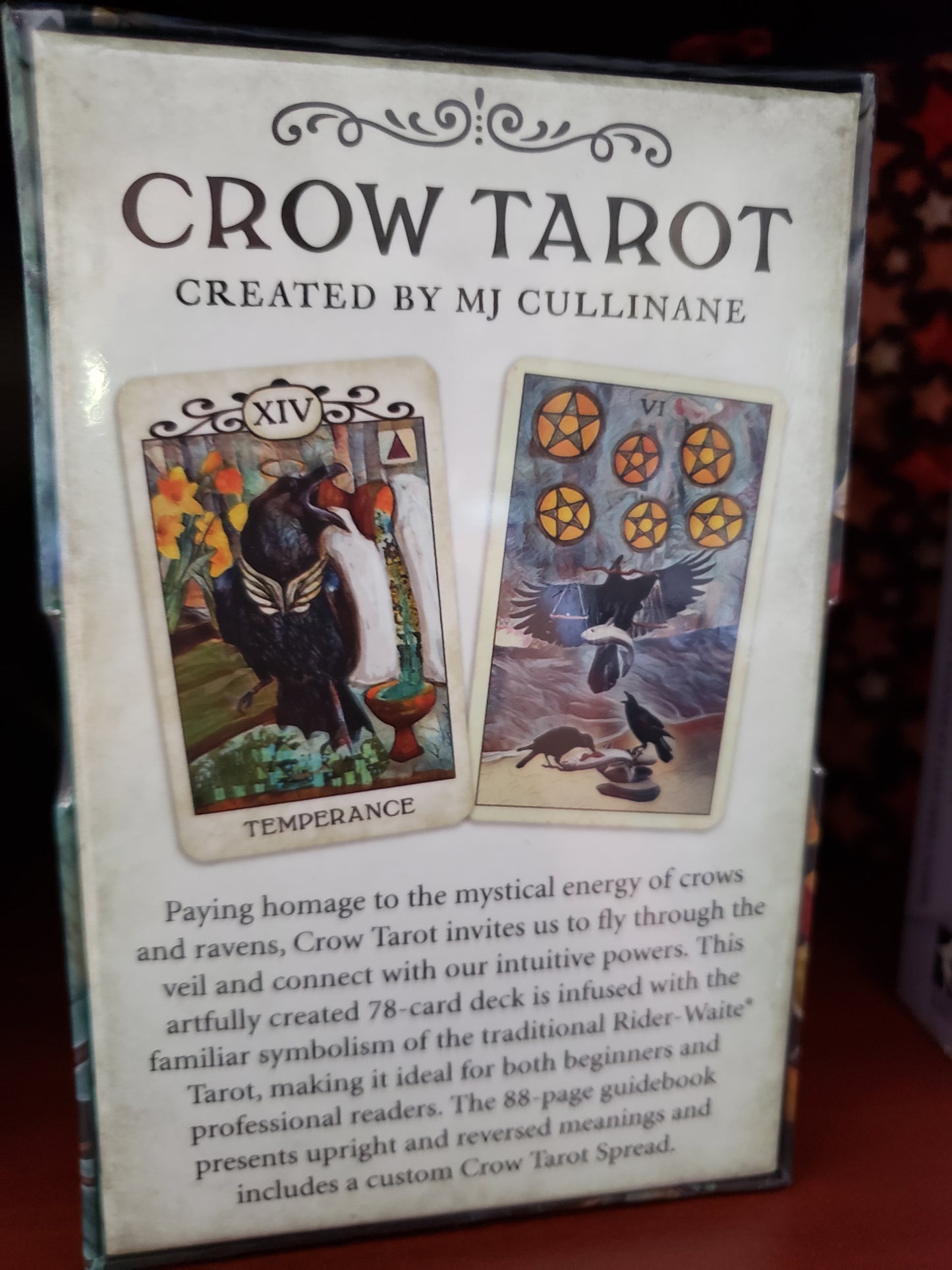 Crow Tarot Deck by MJ Cullinane - Tree Of Life Shoppe