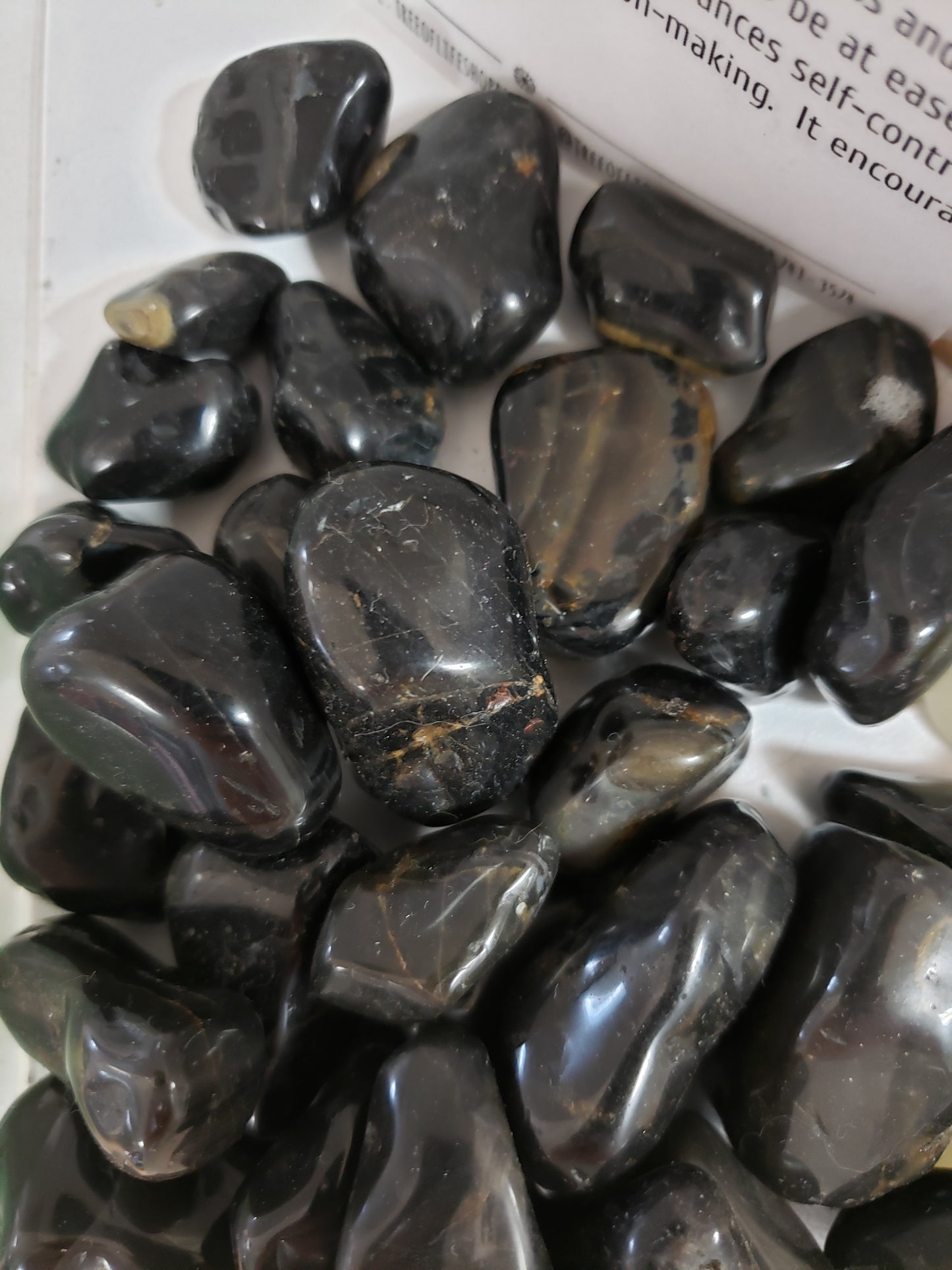 Onyx, Black - Tumbled - Tree Of Life Shoppe