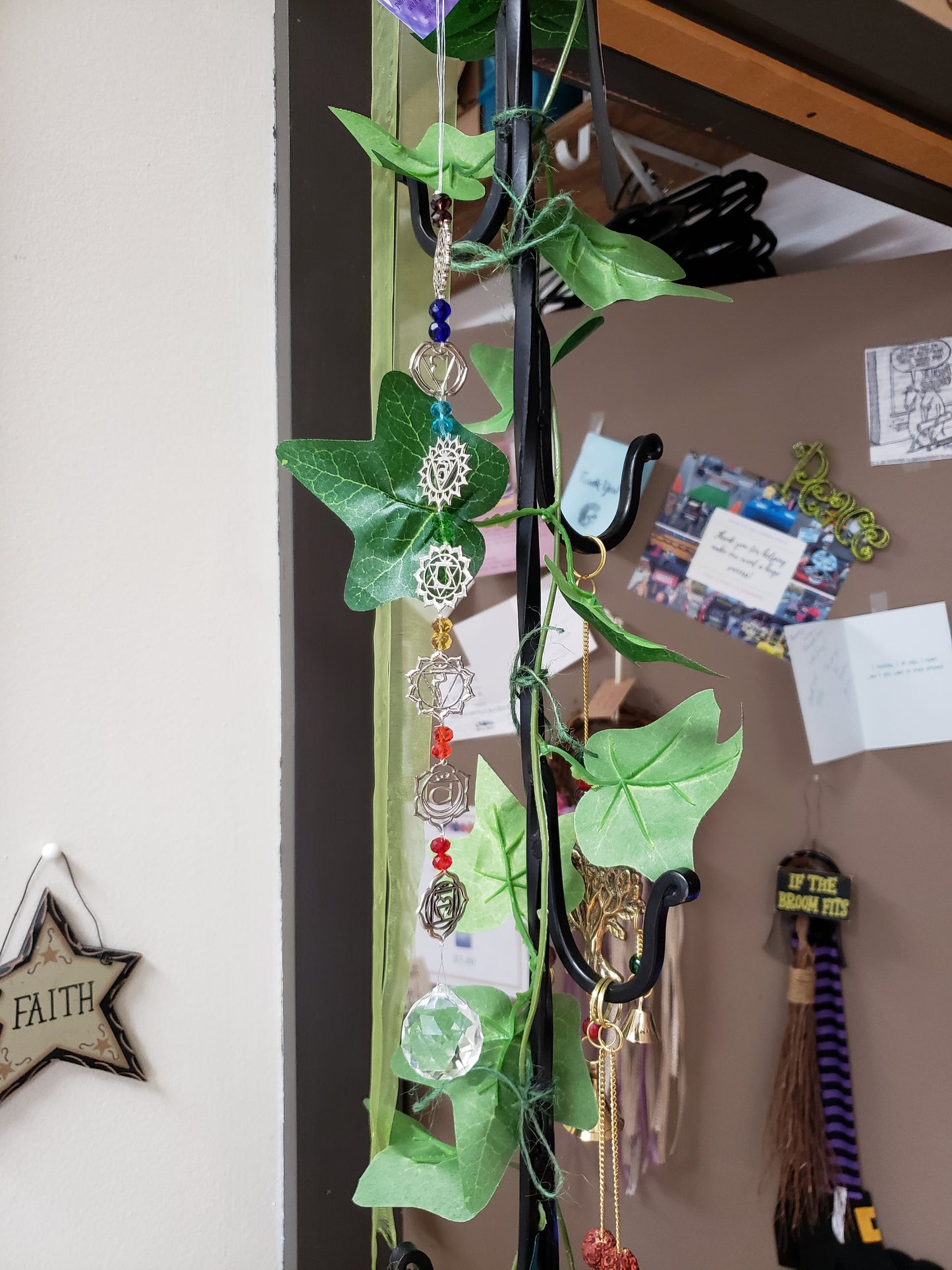 7 Chakras Suncatcher with czech style beads - Tree Of Life Shoppe