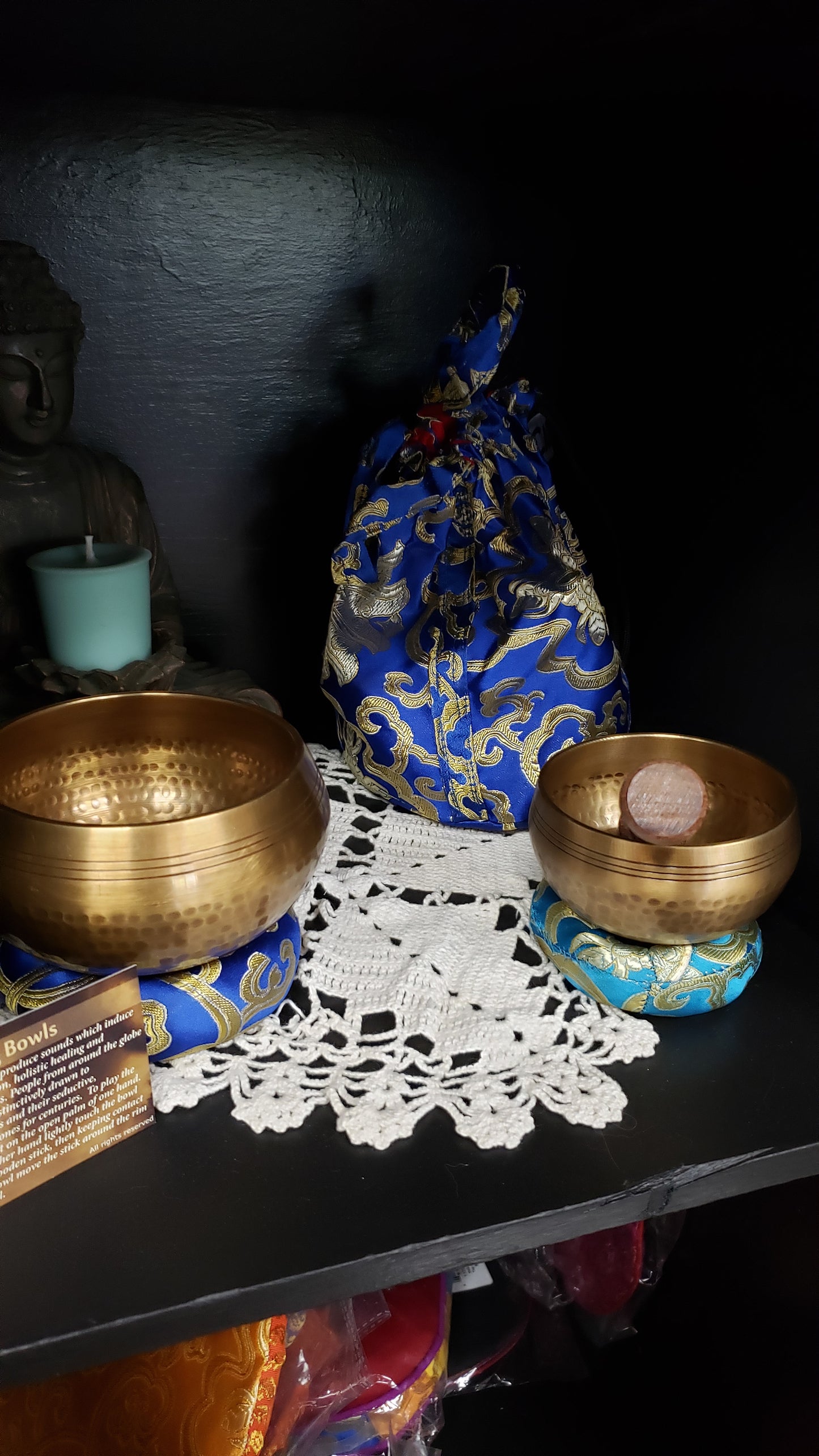 Tibetan Singing Bowl Gift Set - Tree Of Life Shoppe