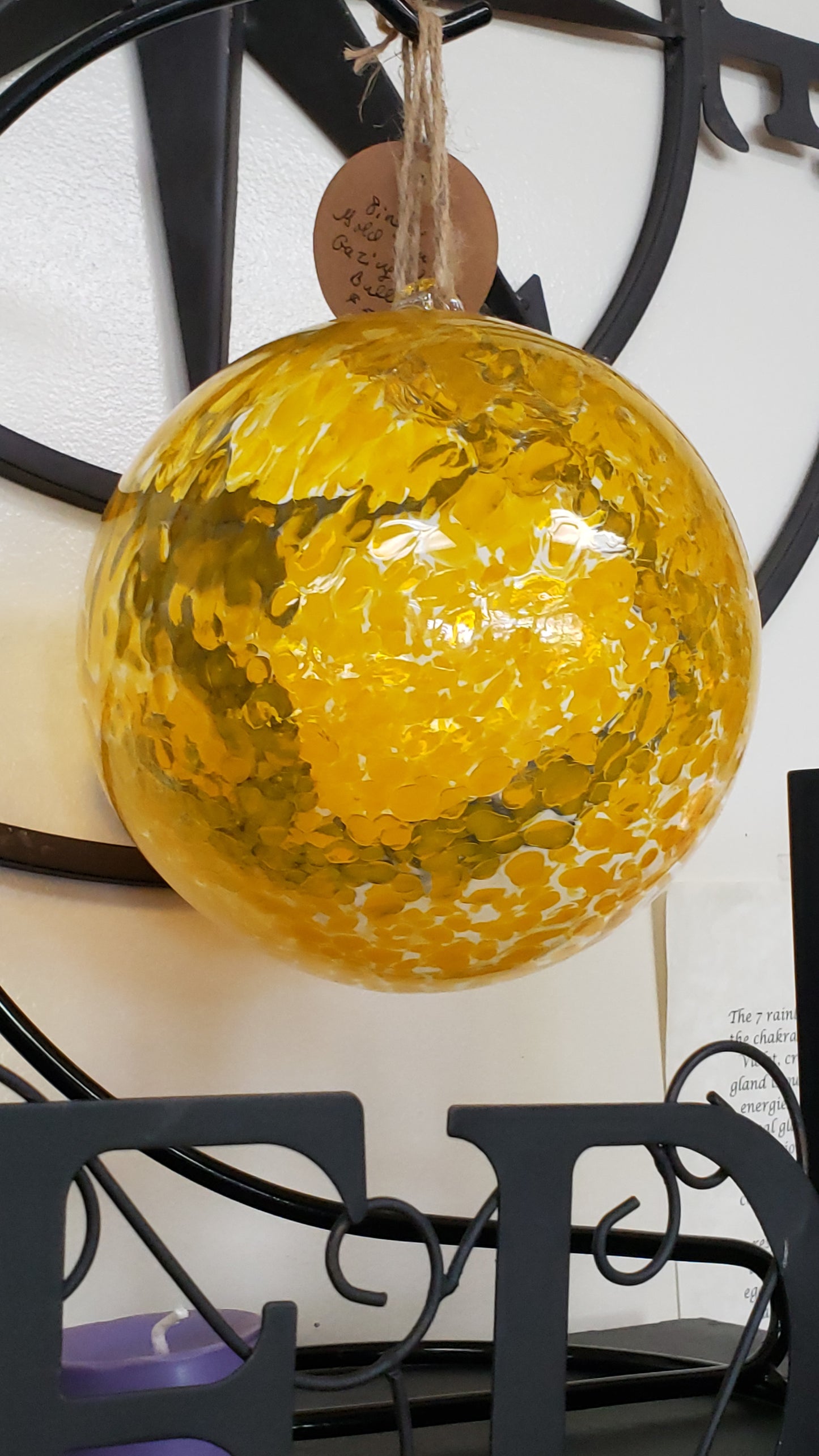 Sun God Witch Globe 8 inches - Tree Of Life Shoppe