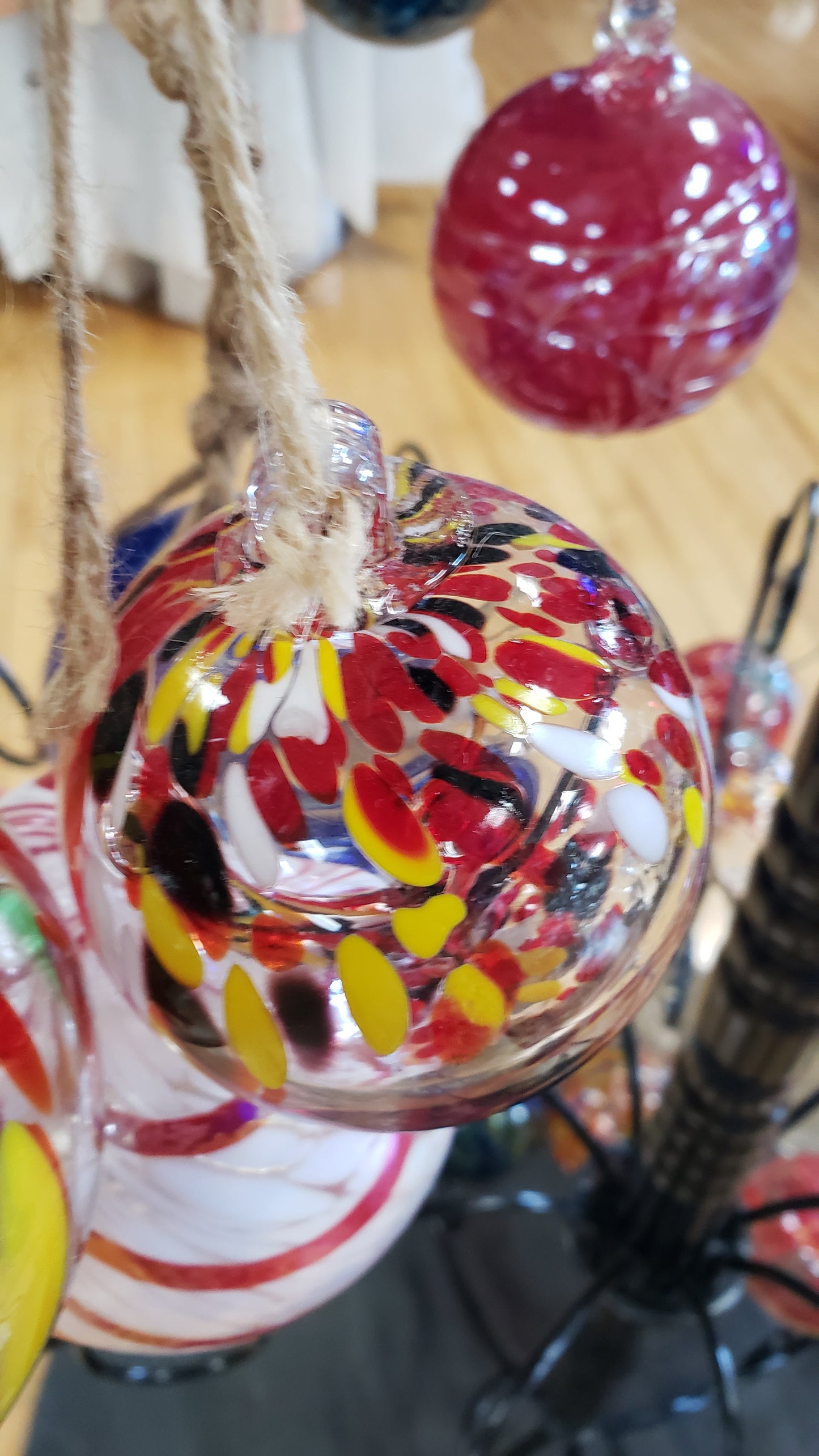 Early Autumn Mini Spirit Tree Ball 3 inches - Tree Of Life Shoppe