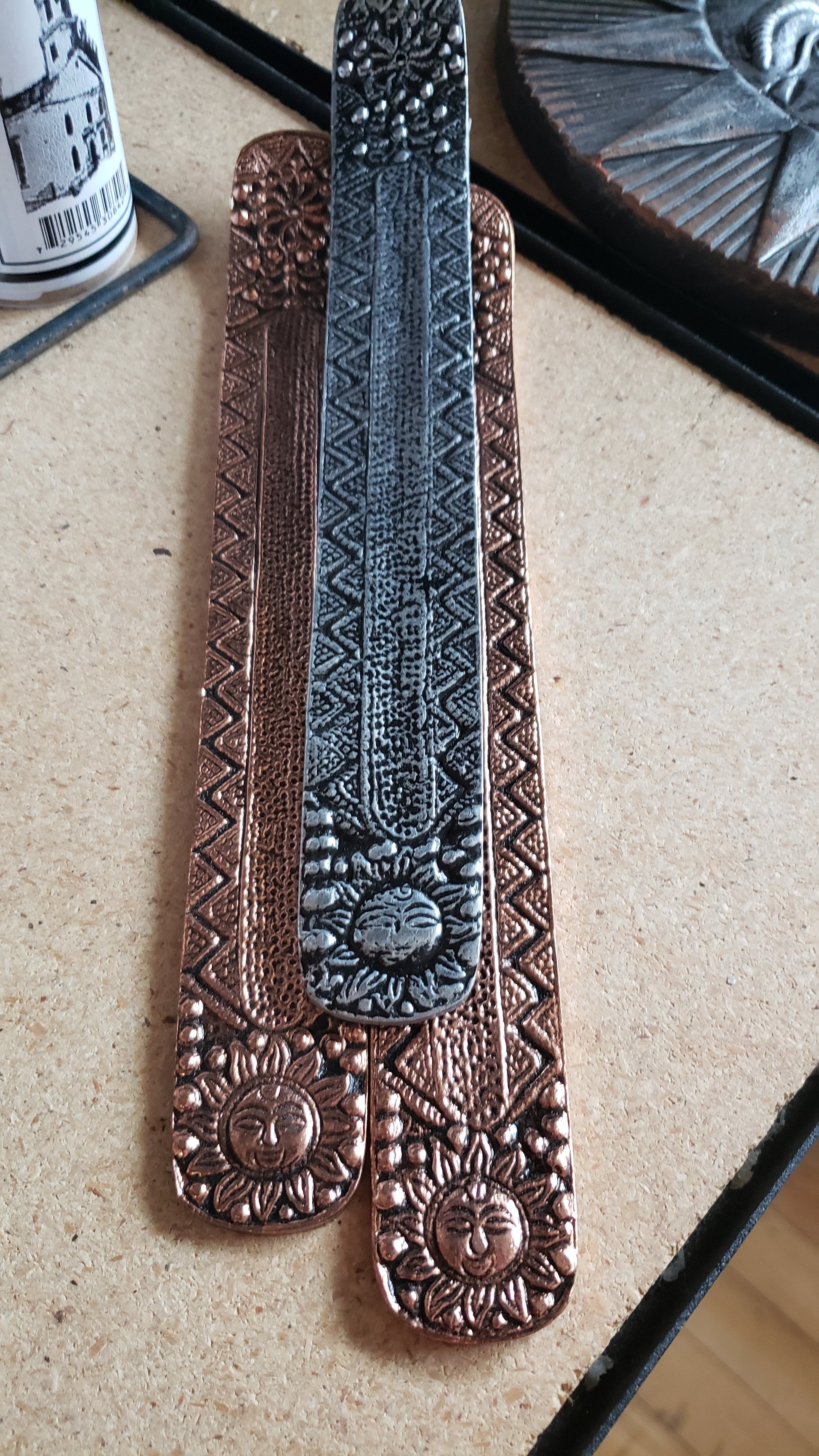 Sun Metal Incense Burner / Catcher - Various - Tree Of Life Shoppe