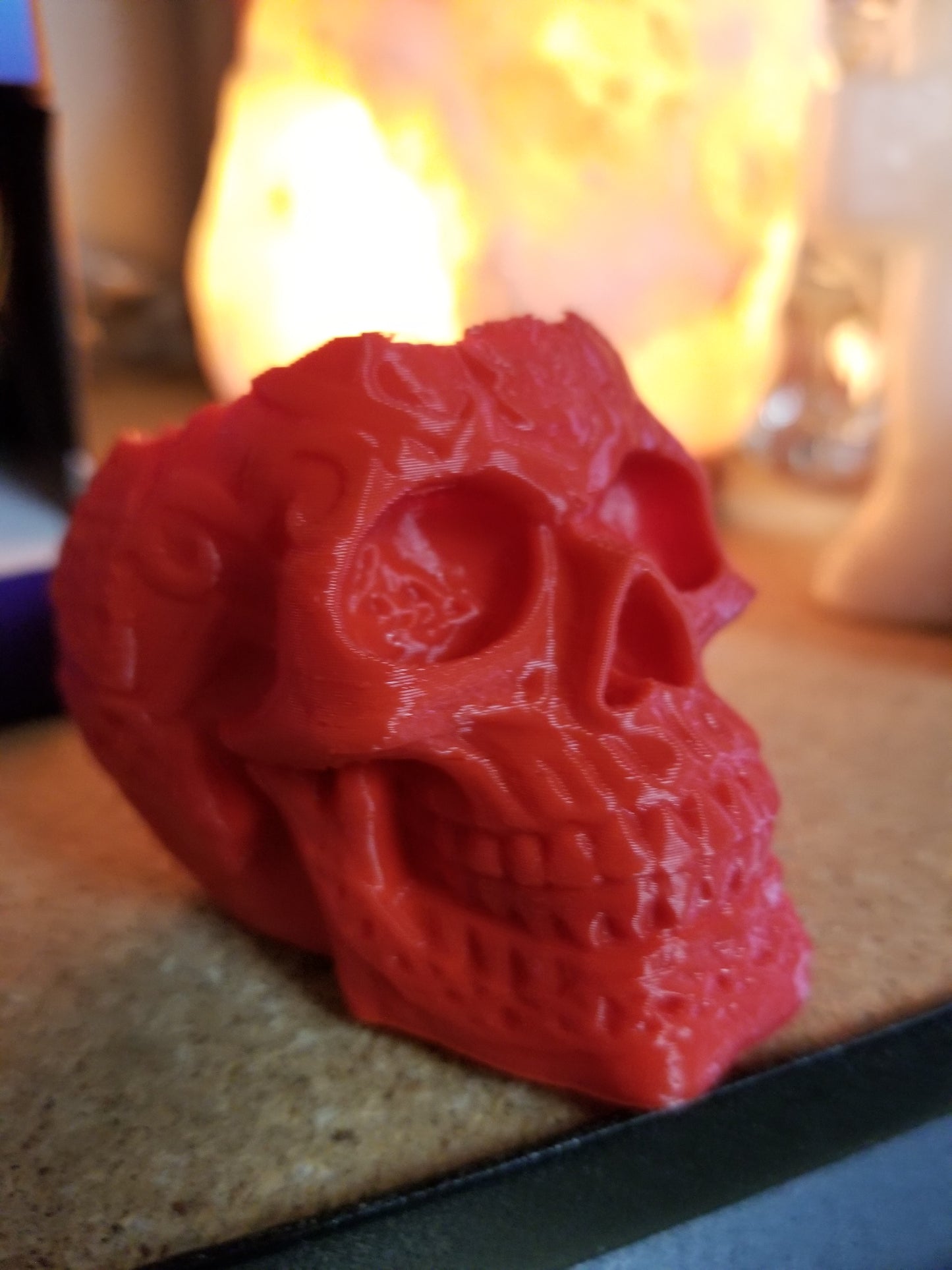 Sugar Skull - Tea light and pillar candle holder - Tree Of Life Shoppe