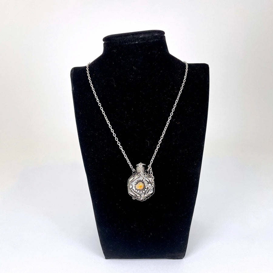 Aromatherapy / Spell Bottle Pendant Necklace