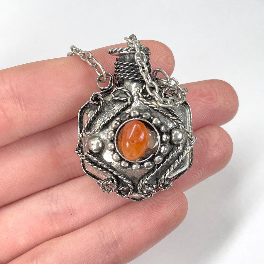 Aromatherapy / Spell Bottle Pendant Necklace