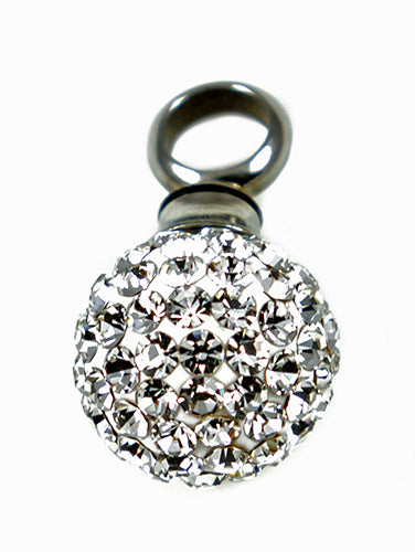 RHINESTONE BALL KEEPSAKE LOVE VIAL - Tree Of Life Shoppe