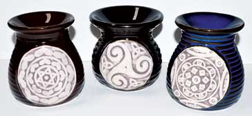 3 1/2" Ethnic Symbols Oil Diffuser - Tree Of Life Shoppe