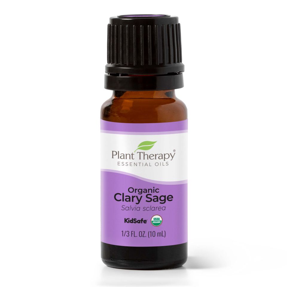 Clary Sage Essential Oil 10 ml Organic ( Kidsafe )
