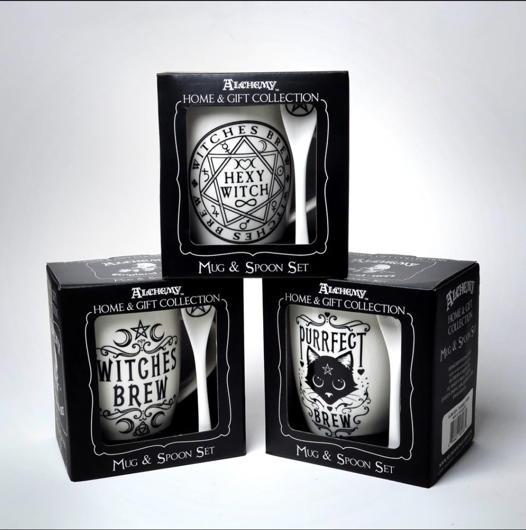 Alchemy Mug Collection - Mug and Spoon Gift Sets - Tree Of Life Shoppe