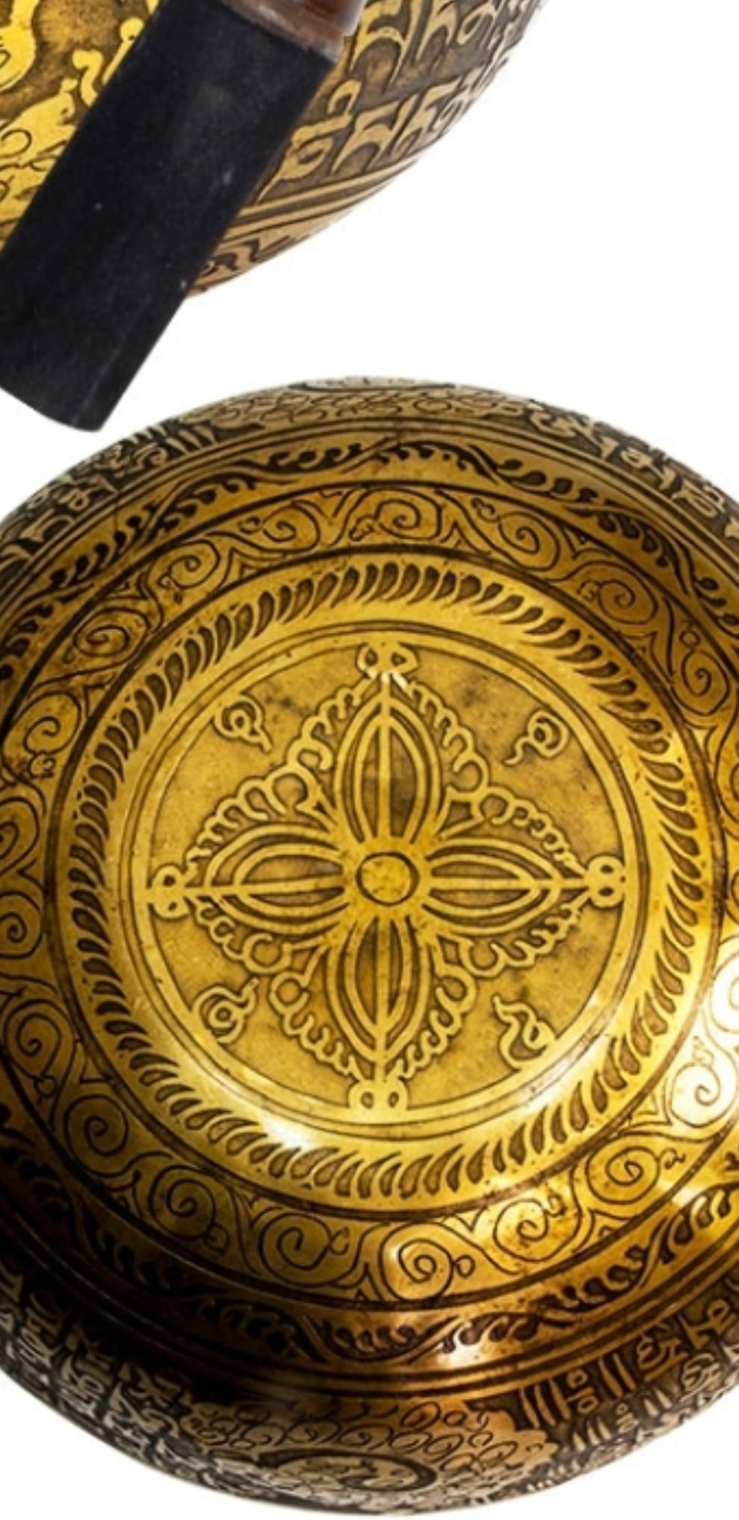 Ancient Design Handcrafted Singing Bowl 7.5 inches - Buddha - Tree Of Life Shoppe