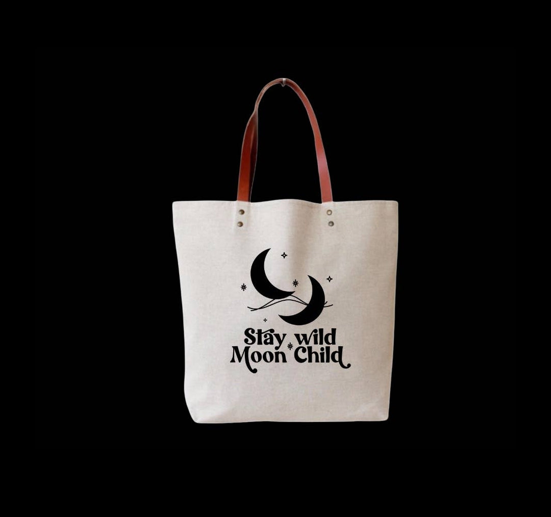 Stay Wild Moon Child Tote