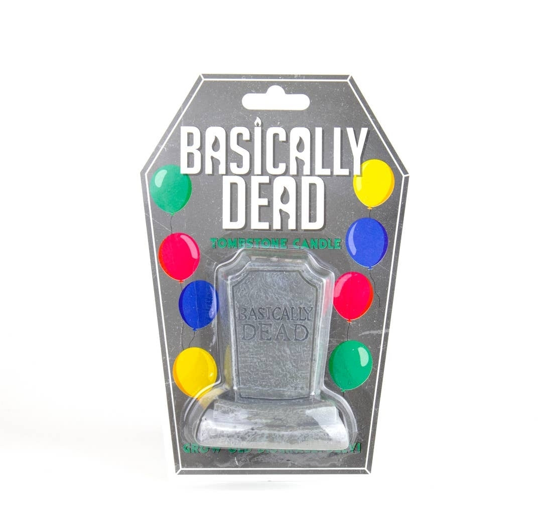 Basically Dead - Novelty Candle
