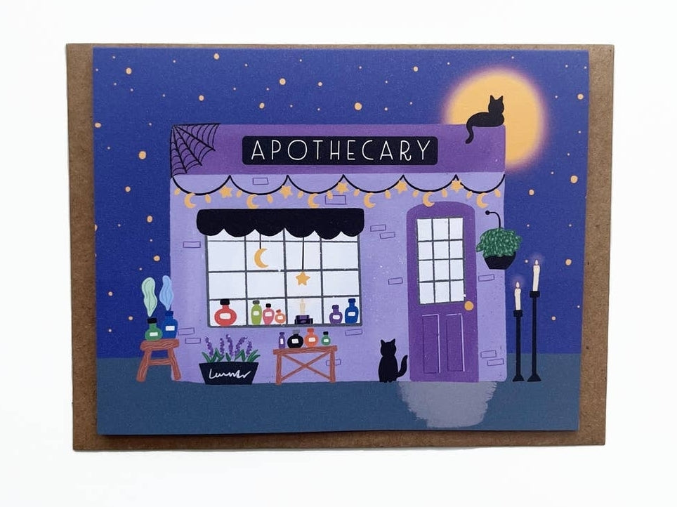 Apothecary Card - Blank Inside
