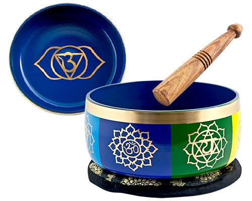Seven Chakra Singing Bowl 6 inches