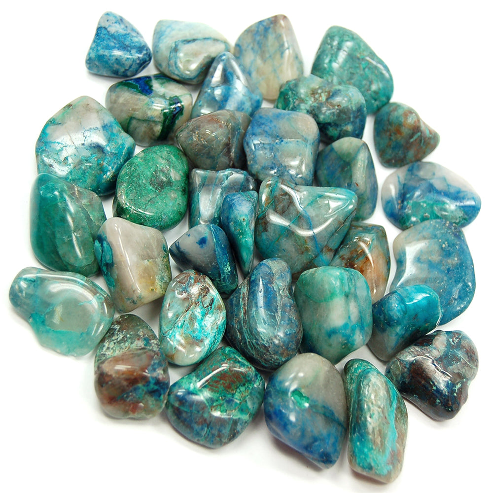Chrysocolla - Tumbled - Tree Of Life Shoppe