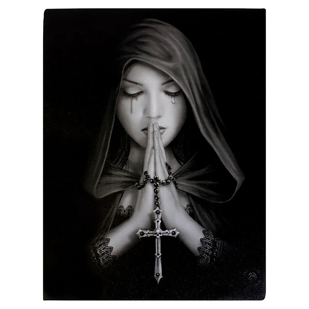 GOTHIC PRAYER CANVAS PRINT BY ANNE STOKES - Tree Of Life Shoppe