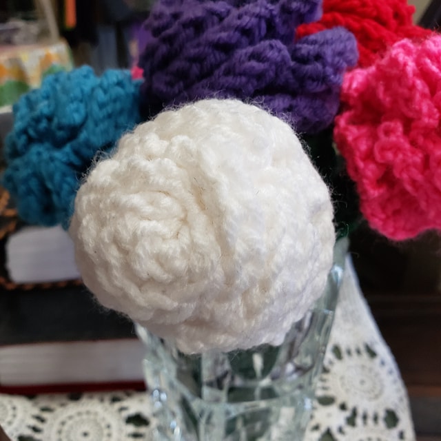 Hand Crafted Crochet Roses and Pen Roses - Made Locally - Tree Of Life Shoppe