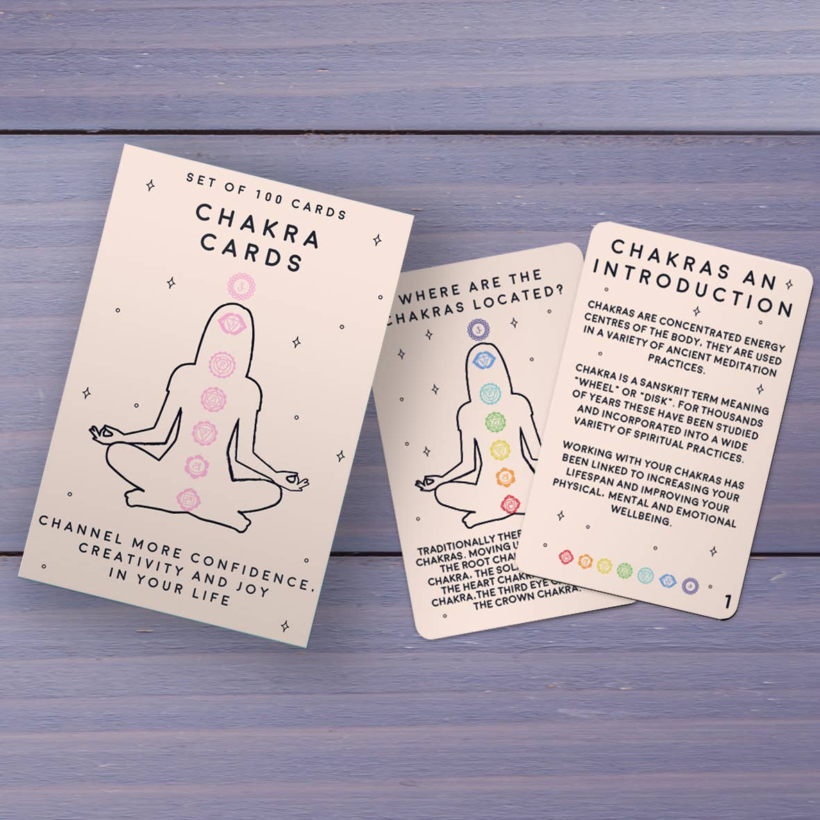 Chakra Cards - Channel More Confidence, Creativity, and Joy in Your Life