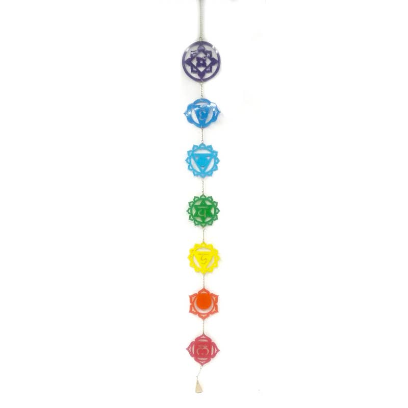Rainbow Chakra Recycled Chime - Tree Of Life Shoppe