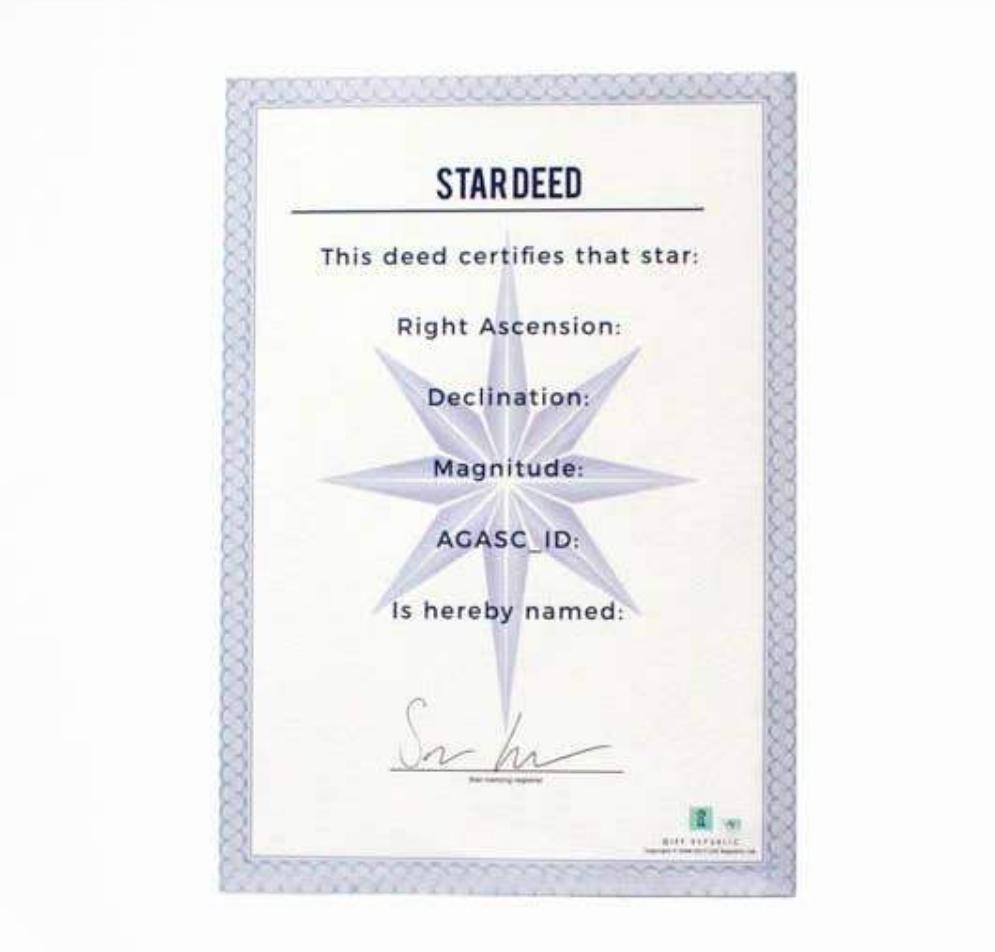 Name a Star - Gift Set