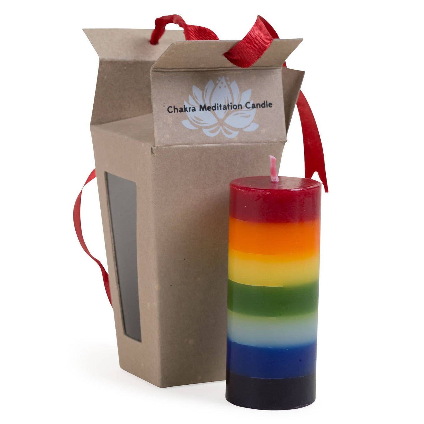 Chakra Meditation Candle (Unscented) in Gift Box