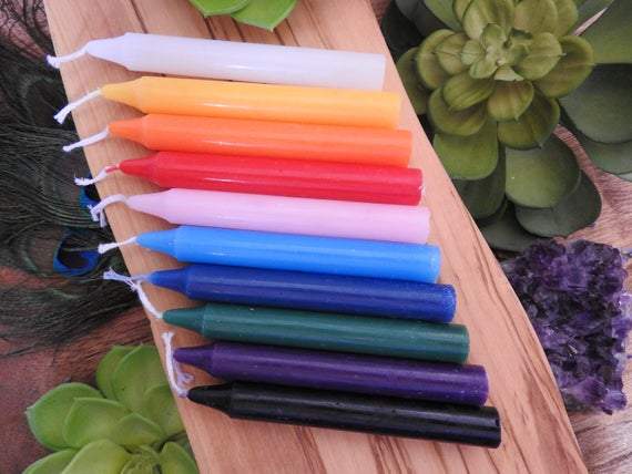 Chime / Spell / Prayer / Ritual Candles - Tree Of Life Shoppe