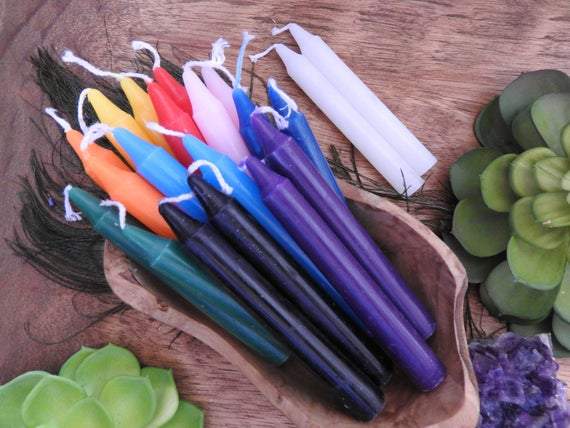 Chime / Spell / Prayer / Ritual Candles - Tree Of Life Shoppe