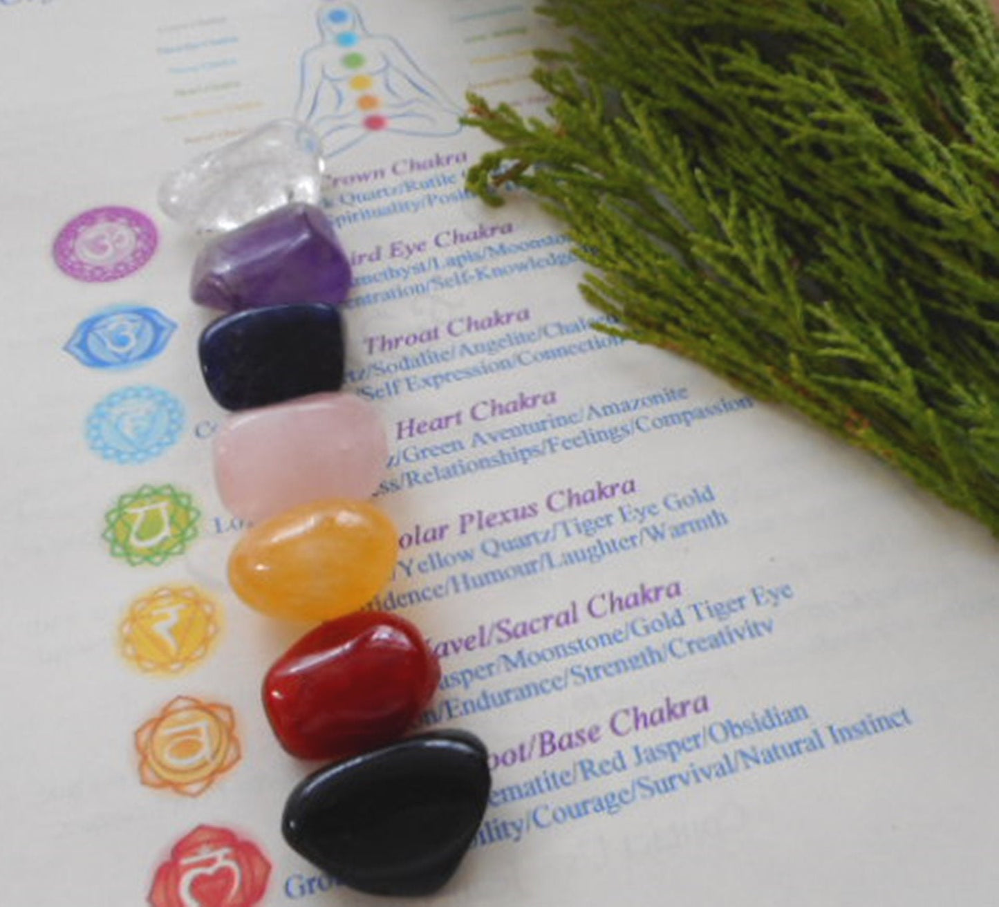 Chakra Crystal Mojo Bag - Tree Of Life Shoppe